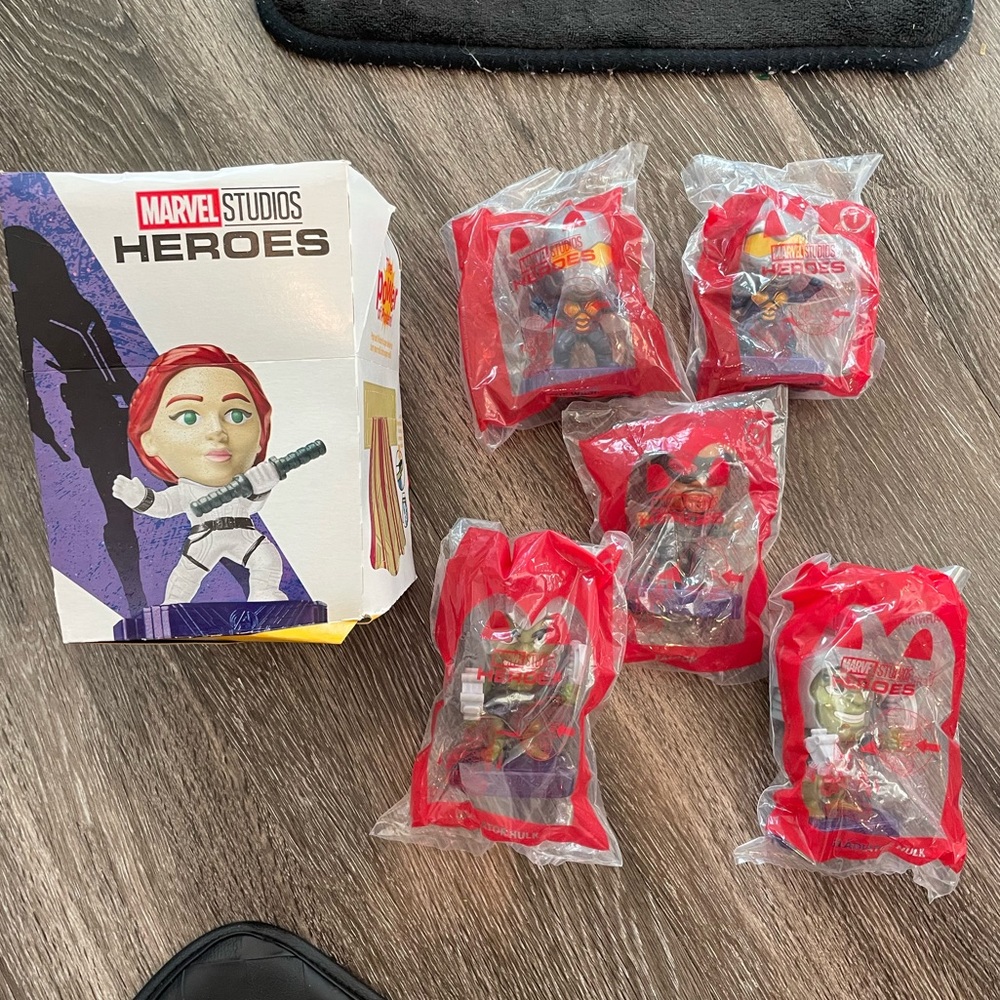 Marvel Studios Heroes Happy Meal Collectibles